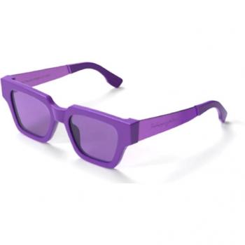 Lunettes de soleil Unisexes Retrosuperfuture Storia Francis Purple Acétate 52 MM