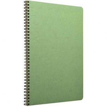 Quaderno a Quadretti Clairefontaine Spirale Verde Muschio