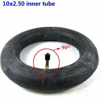 Inner Tube 10×2 (2.125/2.25/2.50) Straight Valve – Bent for Schwinn Kids Tricycle / 3‑Wheel Stroller Scooter (10″)