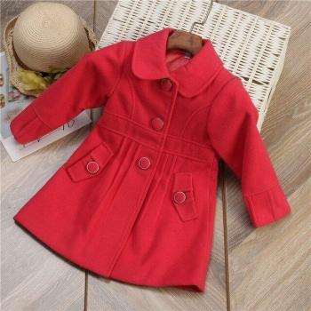 Warm Red Girls Jacket