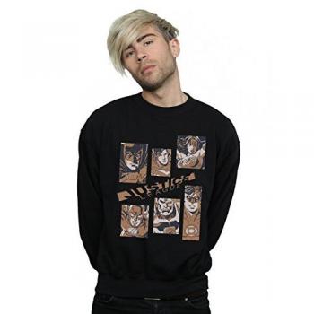 Pull homme Rectangles Justice League DC Comics