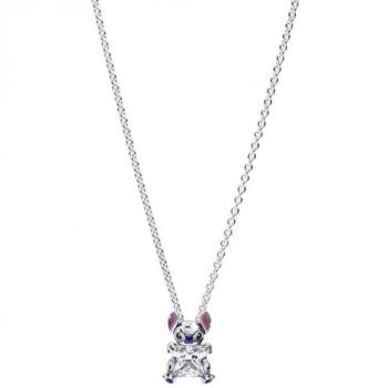 Collar Plateado Stitch – Pandora 45 cm