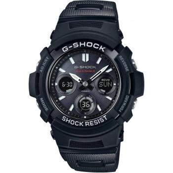 G-Shock Black Radio Solar Watch AWG-M100SBC-1AJF by Casio