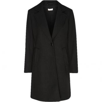 Cappotto Liu Jo Donna Nero in Misto Lana
