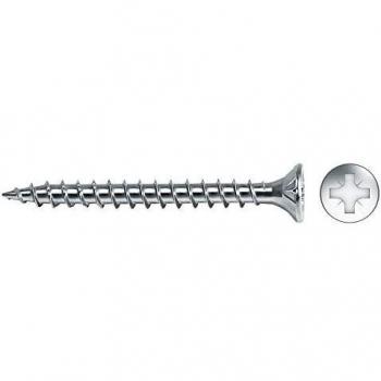 Vlox Zinc-Plated Screws (200 Units, 5 x 70 mm)