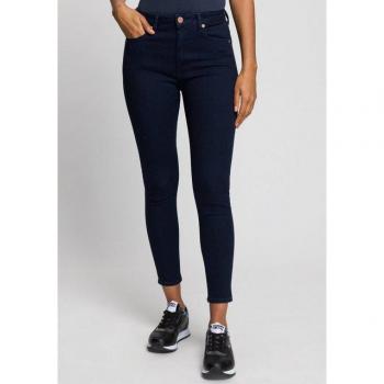 Jeans Tommy Jeans Sylvia Tiro Alto Stretch Blue Dark 24