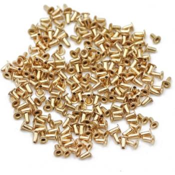Copper Plated Beehive Eye Fasteners
