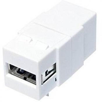 LogiLink Keystone NK0017 – Connessione USB 2.0 A-B con cavo integrato