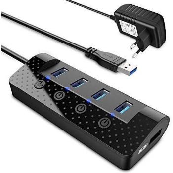 Atolla Hub USB 4 Ports 3.0 avec Alimentation Externe