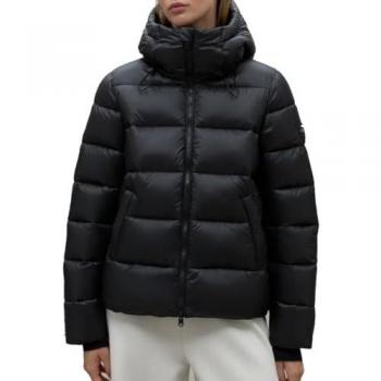 ECOALF Damen Steppjacke Himalaya schwarz Größe S aus recyceltem Polyester