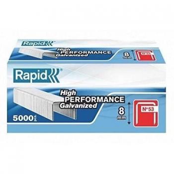 Rapid RPD538B5000 53/8B 8mm Galvanised Staples (Box 5000)