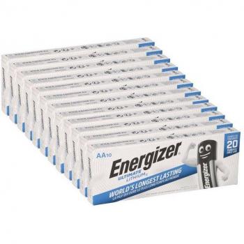 Energizer Ultimate 120x AA Lithium‑Batterie (LR06) – 1,5 V – Mignon L91