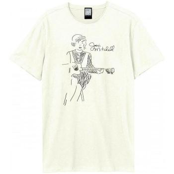 Joni Mitchell White Sketch Mug Graphic Tee – 2XL