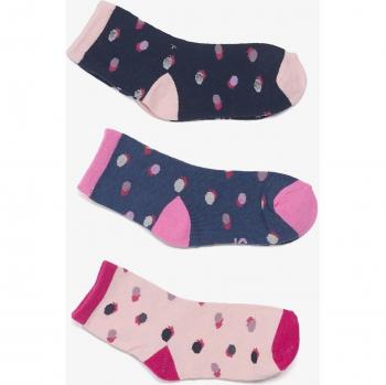 Coton bleu chaussettes hautes petite taille XS