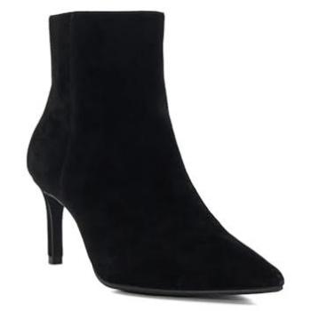 Dune London Obsessively Mid-Set Ankle Boots – Noir, EU 37 (UK 4)