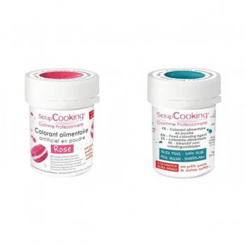 Palette Poudre Rose & Bleu Profond