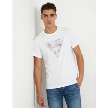 T-Shirt Homme En Stretch Avec Logo Triangle