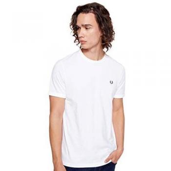 FRED PERRY T-Shirt  weiss | S