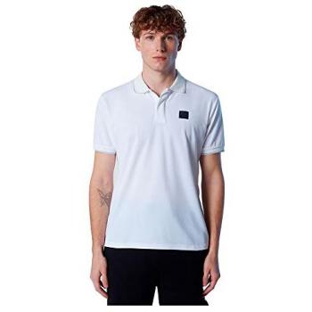 XL North Sails Polo – White, Logo, Men’s