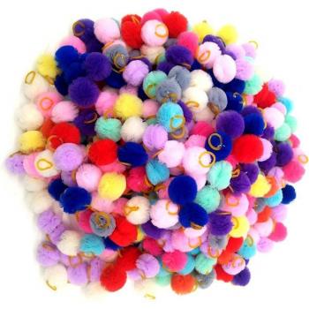 FleurPattes UEETEK – Collection de 20 anneaux élastiques en tissu, chiot, chat, motif mixte