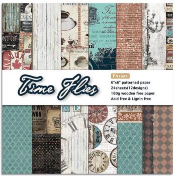 Recortes de Papel Retro 24 unids