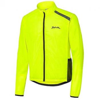 Jacket Spiuk Windproof Anatomic Fluo Yellow XL