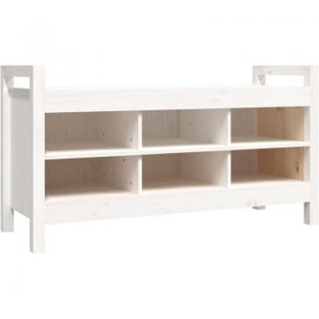 Banco de Vestimenta Pino Natural 110x40x60