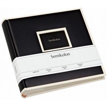 Semikolon 200 Pockets Album Schwarz