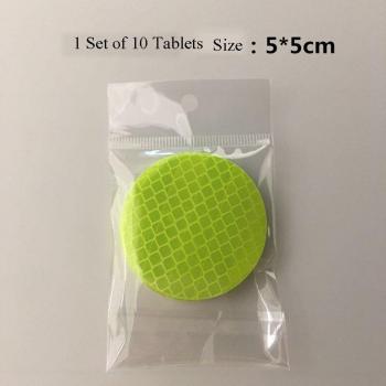 10PCS Reflective Warning Labels for Bicycles and Cars