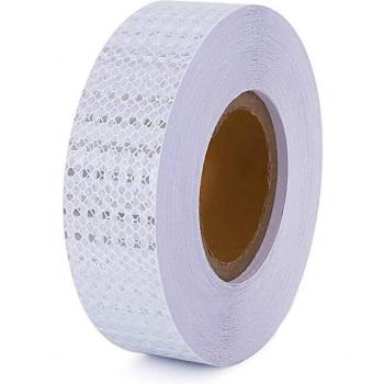 Tissu adhésif anti-décollage blanc avec bande lumineuse