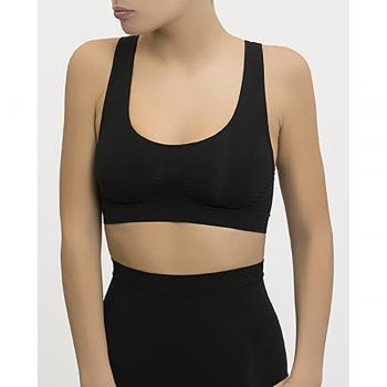 Intimidea Damen Komfort-Sport-BH 110590 Schwarz S/M