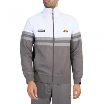 Ellesse Sweatjacke mit Label-Patches Modell 'RIMINI TRACK TOP', Größe L