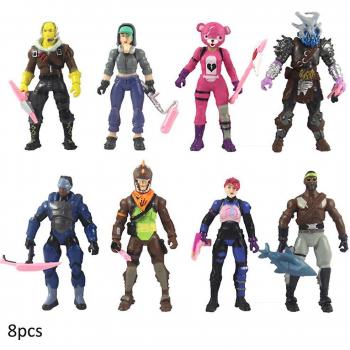 Juguete Exhibición Fortnite Eocici: Conjunto de 8 Figuras de la Temporada 8
