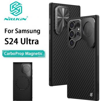 Nillkin Aramid Fiber Kickstand Case for Samsung Galaxy S24 Ultra