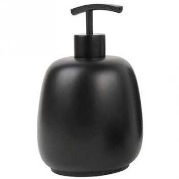 Dispensador Arafán 10,5 cm de Diámetro x 16,5 cm de Altura en Negro Mate