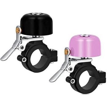 Campanello Bici Nero e Rosa Greallthy
