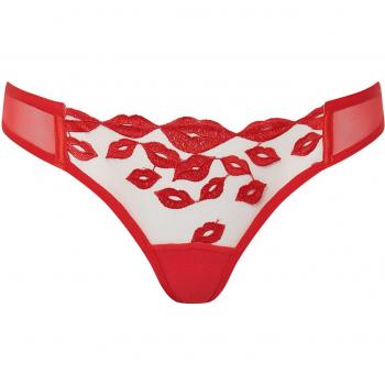Bluebella Marian Red Transparent Brief Set (6)