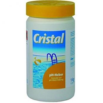 Cristal pH-Heber Granulat 1,0 kg pH-Plus pH Heber Pool Schwimmbad Poolpflege