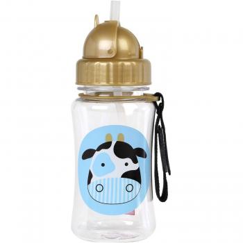Cow‑Themed Skip Hop Zoo Drink Bottle