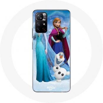 Protezione per Xiaomi Redmi Note 11s 5G La Regina dei Ghiacci – Elsa, Anna, Olaf