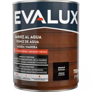 Evalux Satin Waterborne Varnish Wengue 750ml