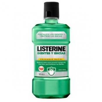 JOHNSON AND JOHNSON Listerine Dientes y Encias Menta 500 ml