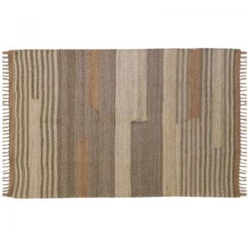 Tapis en Jute Naturel et Coton