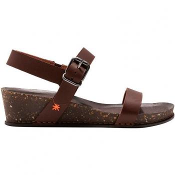 ART Damen Leder-Sandalen Imagine 1940 Braun mit Softliege 38