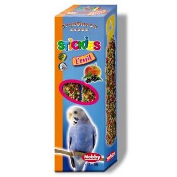 Nobby Sittich Frucht‑Klebestücke – 60 g (2×30 g)