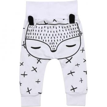 Toddler Cartoon Fox Cross Bottom Leggings 1PCS 0-24M