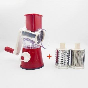 Herramienta de Cocina Multifunción: Cortador, Rallador, Mandolina y Rebanador en Acero Inoxidable