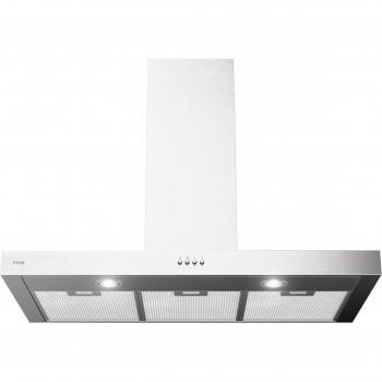 ETNA AB290RVS Energiezuinige Wandafzuigkap RVS – 90 cm