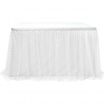 Long Lace Tablecloth for Weddings