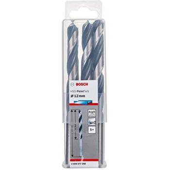 Bosch Accessories 2608577288 Metall-Spiralbohrer 12 mm 5 St